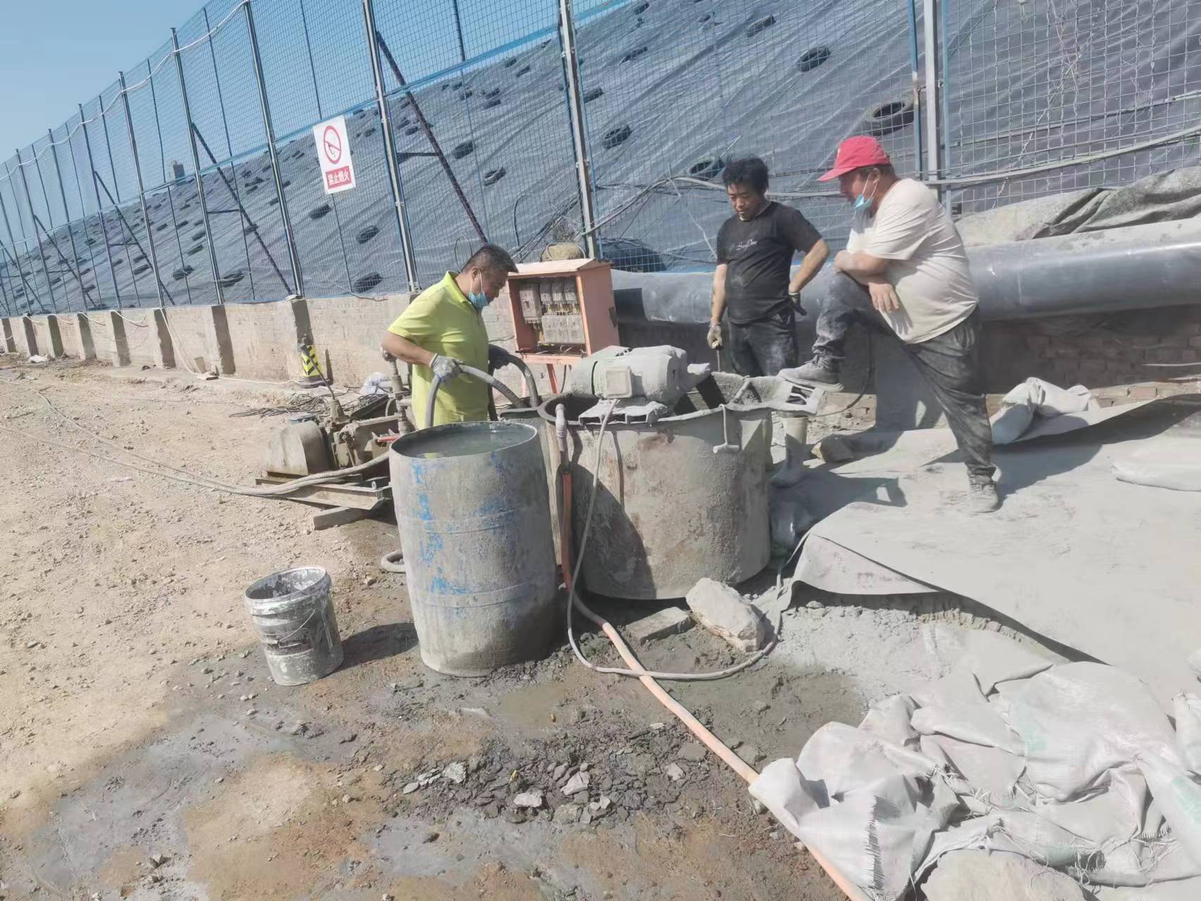 衡山袖阀管注浆